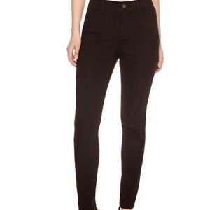 Black high waisted skinny jeans